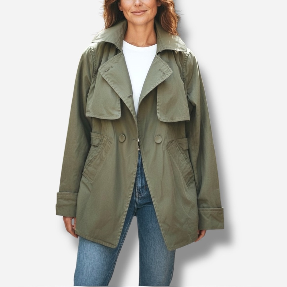 🌸New🌸 Moda International Trench Coat S & M NWT
